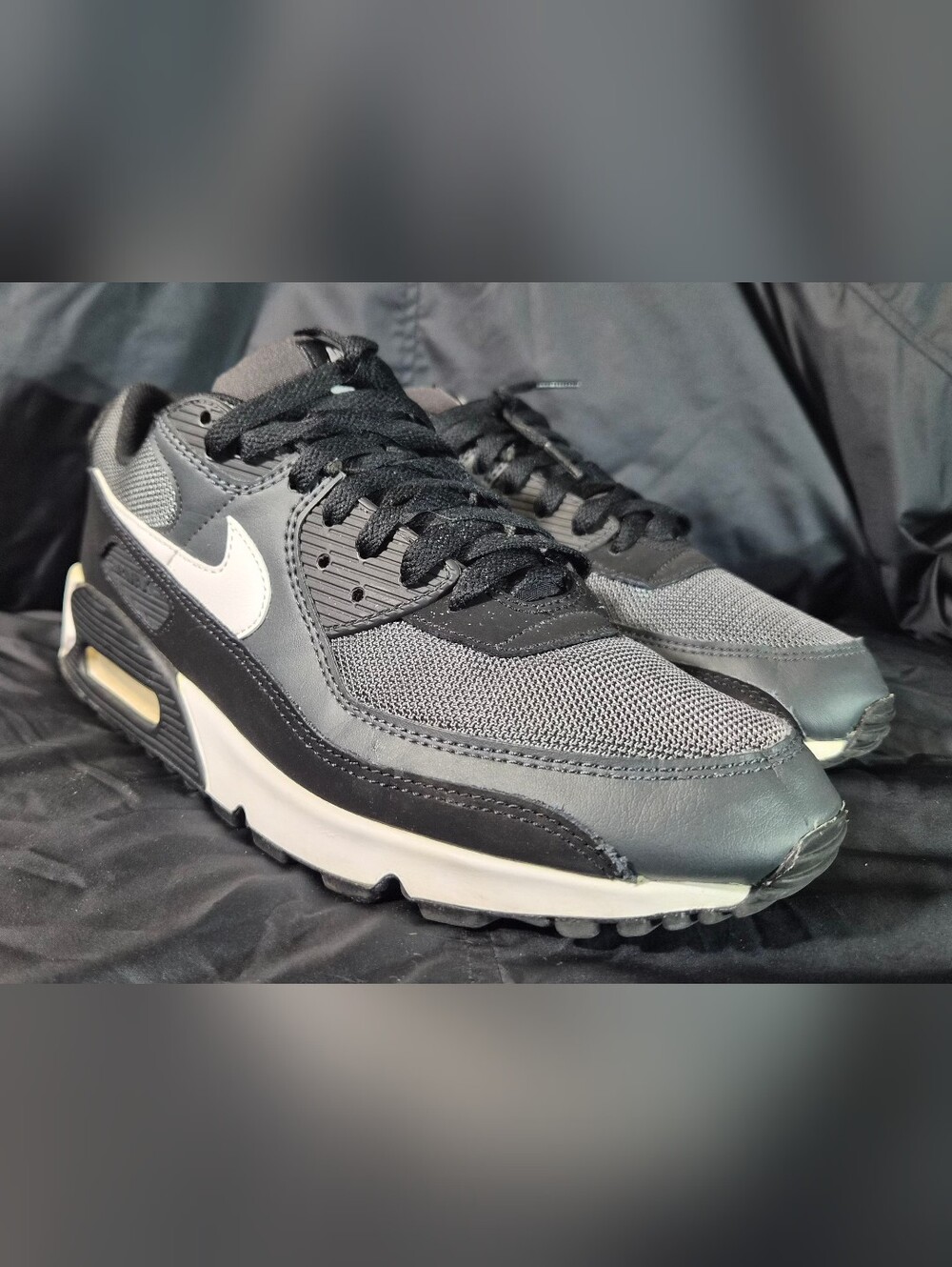Men's Nike Air Max 90 "Iron Grey" Sneakers (CN8490-002) Sz. 11.5